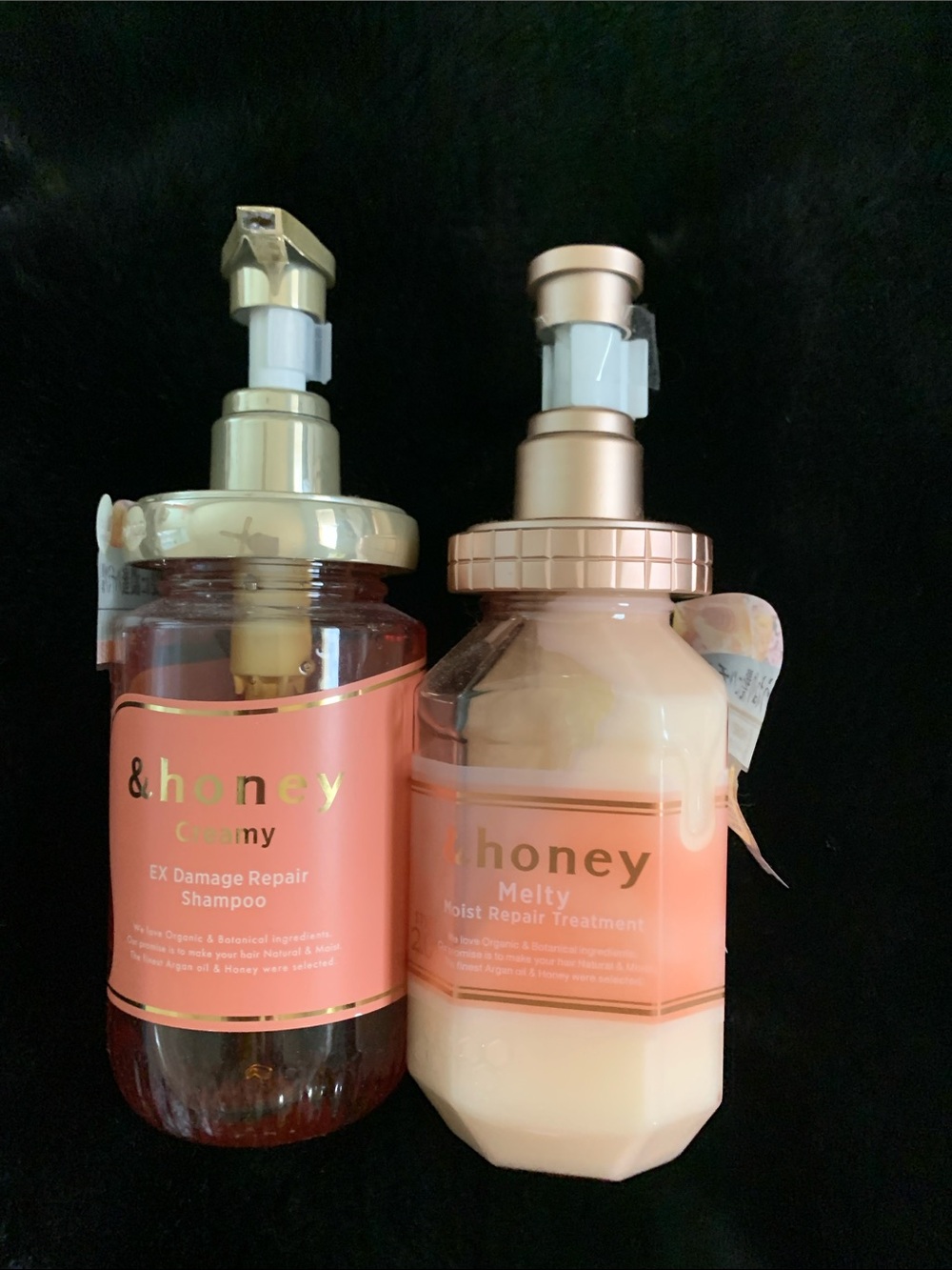 &. Honey shampoo conditioner set Creamy EX Damage Repair Shampoo & Melty Moist